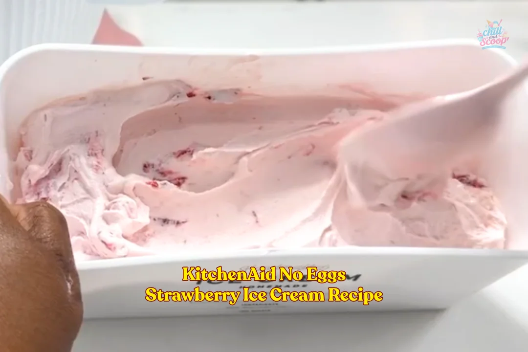 KitchenAid No Eggs Strawberry Ice Cream Recipe